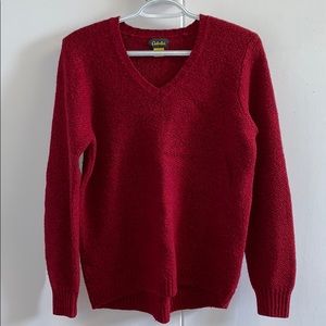 Red Wool Sweater